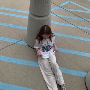 beige corduroy dress pants